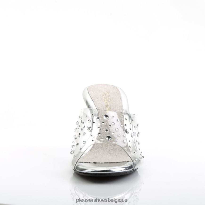Pleaser Shoes belle-301rs 62444507 clair