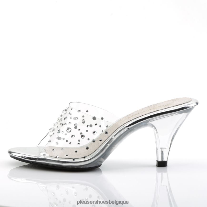 Pleaser Shoes belle-301rs 62444507 clair