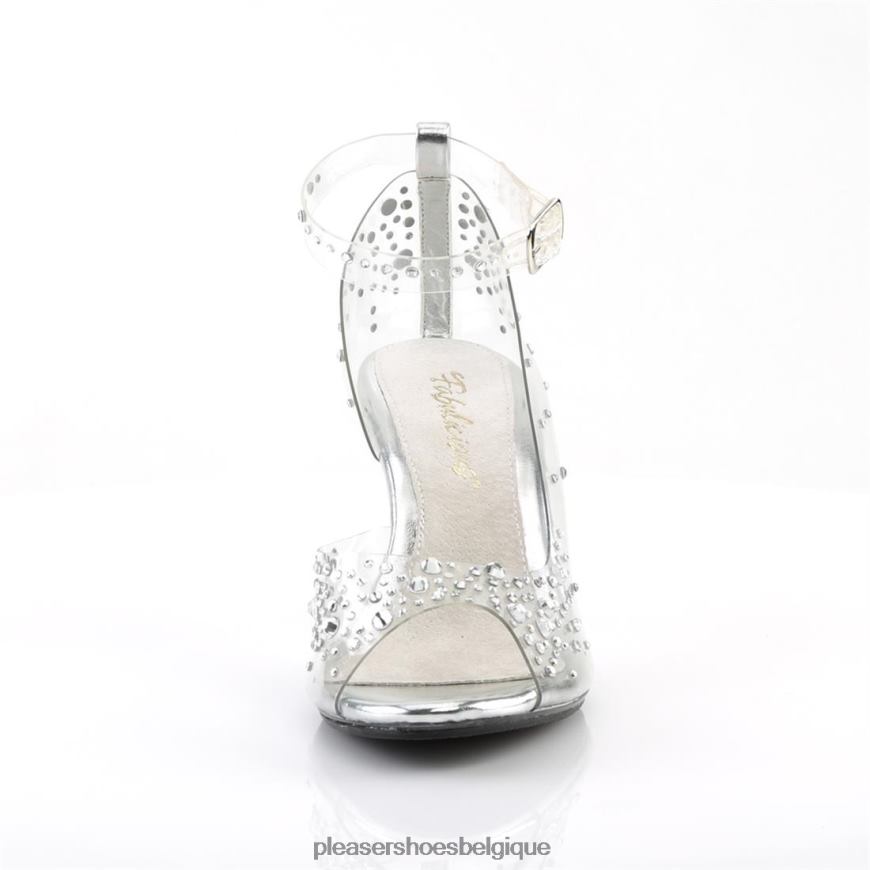 Pleaser Shoes belle-330rs 62444312 clair