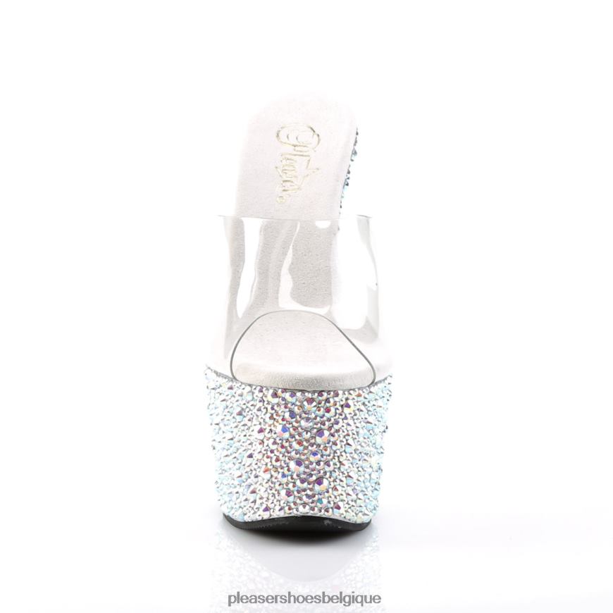Pleaser Shoes bijoux-701ms 62444326 clair/argent