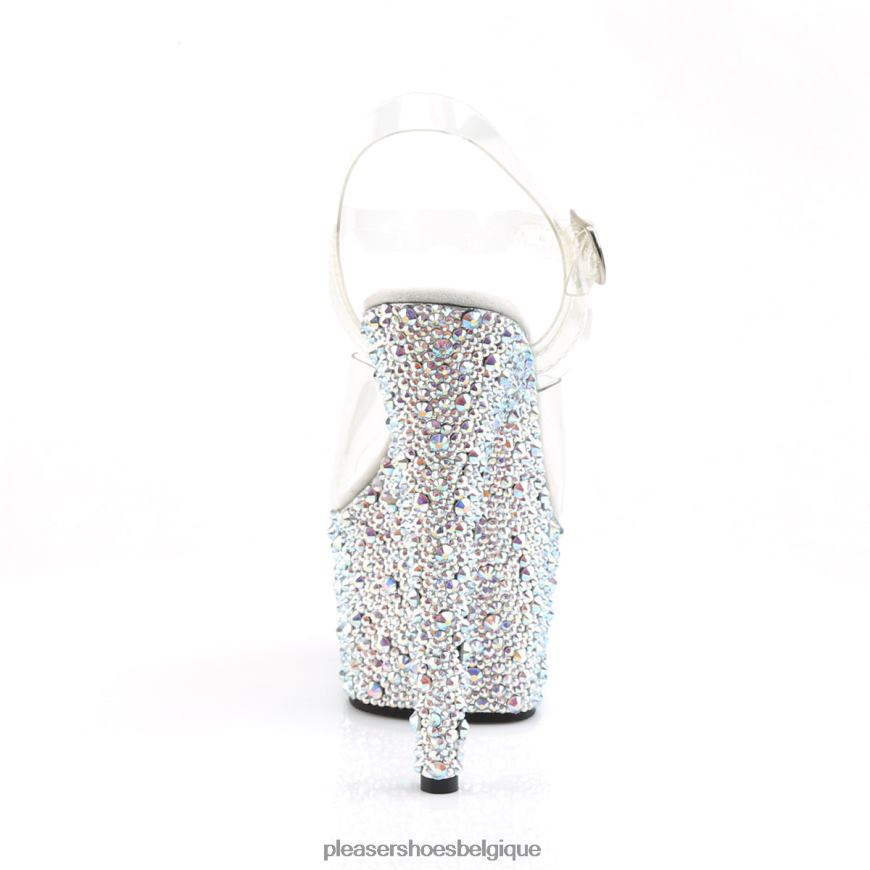 Pleaser Shoes bijoux-708ms 62444477 clair/argent