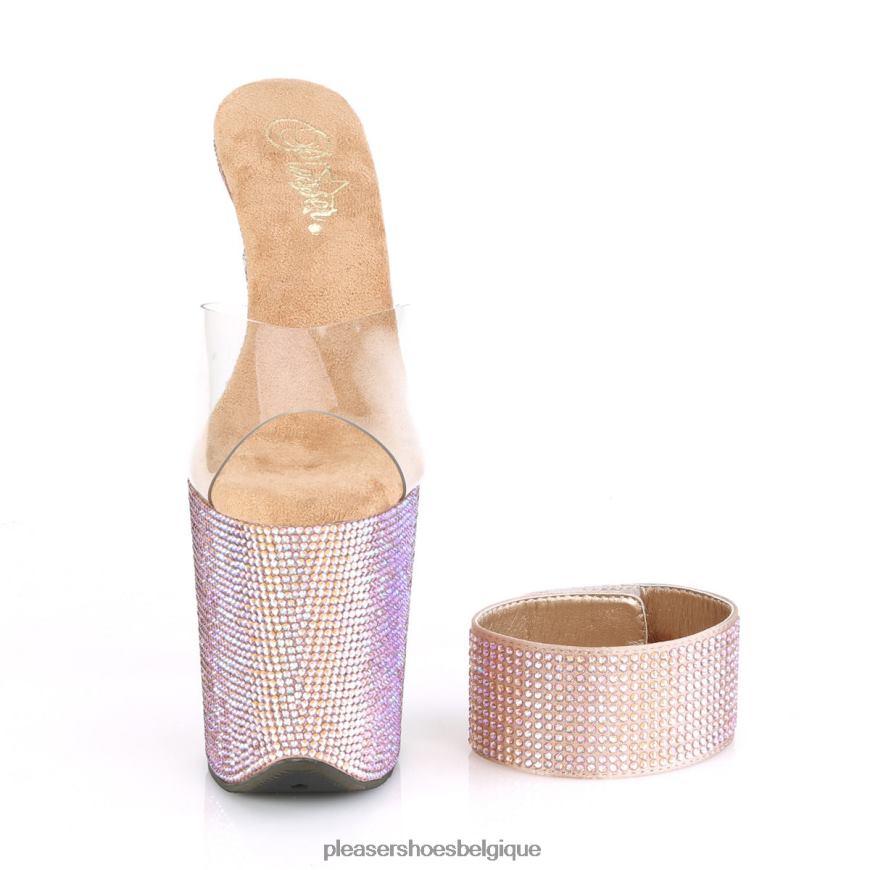 Pleaser Shoes bijoux-812rs 62444251 clair/or rose