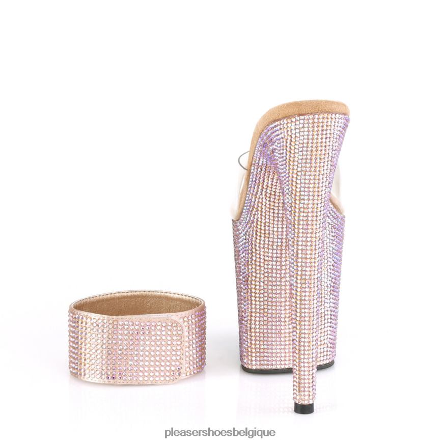 Pleaser Shoes bijoux-812rs 62444251 clair/or rose