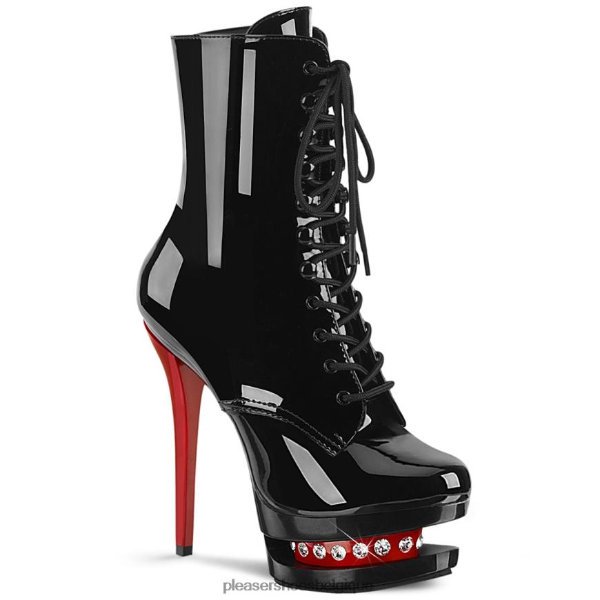 Pleaser Shoes blondie-r-1020 62444236 noir rouge