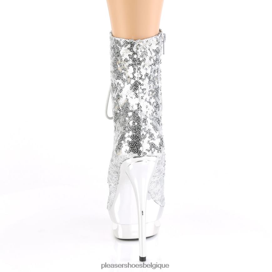 Pleaser Shoes blondie-r-1020 62444242 argent/argent chromé