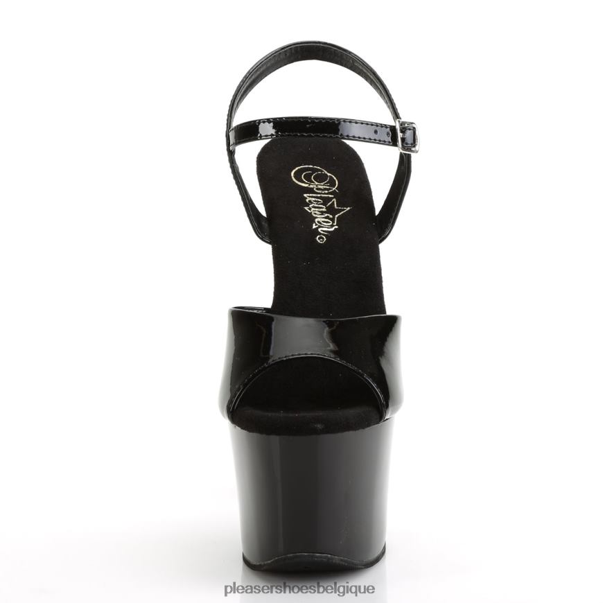 Pleaser Shoes ciel-309chrs 62444486 Noir argent