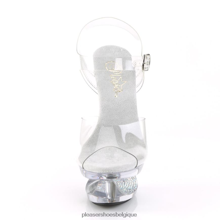Pleaser Shoes éclipse-608dm 62444506 clair