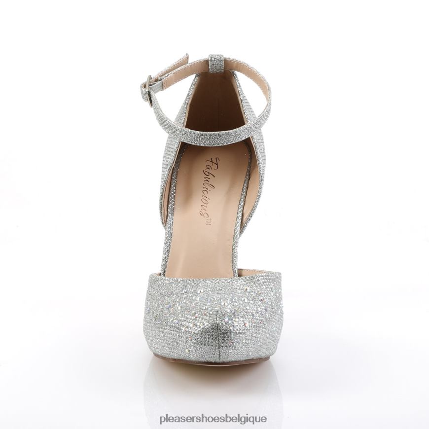 Pleaser Shoes convoiter-03 62444518 argent