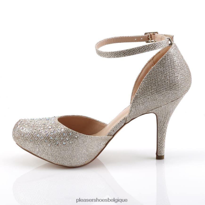 Pleaser Shoes convoiter-03 62444557 beige