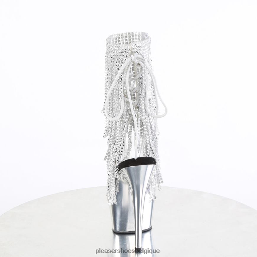 Pleaser Shoes délice-1017rsf 62444301 clair/argent