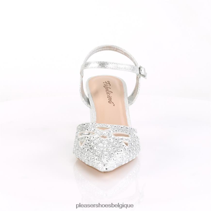 Pleaser Shoes faye-06 62444541 argent