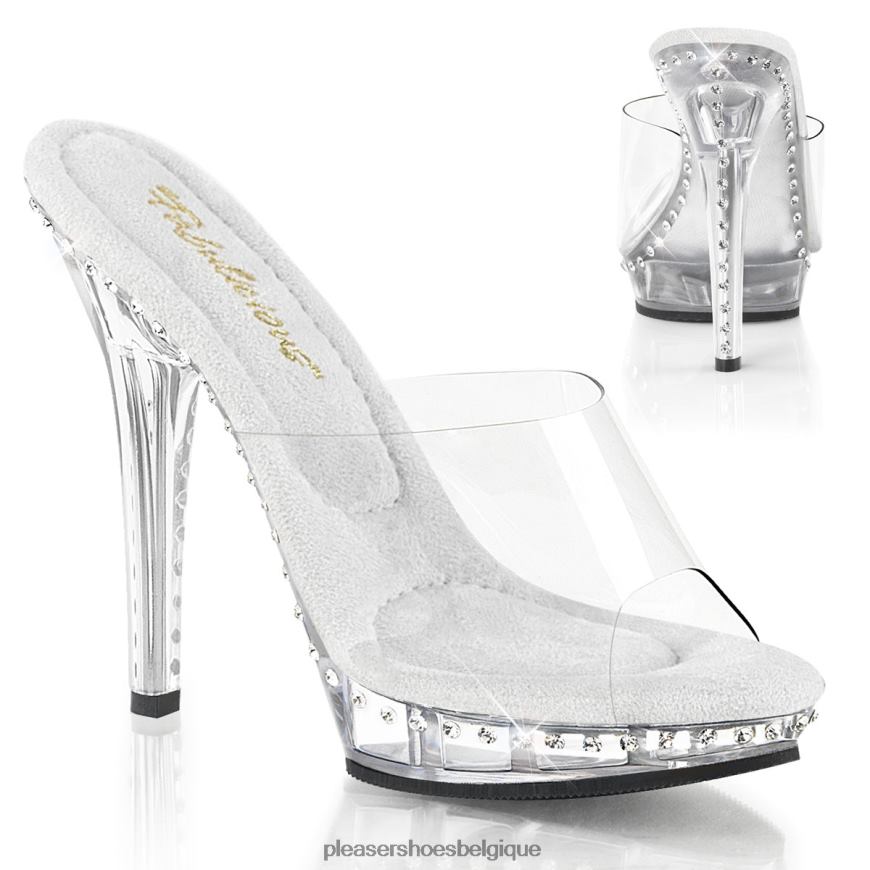 Pleaser Shoes lèvres-101ls 62444489 clair