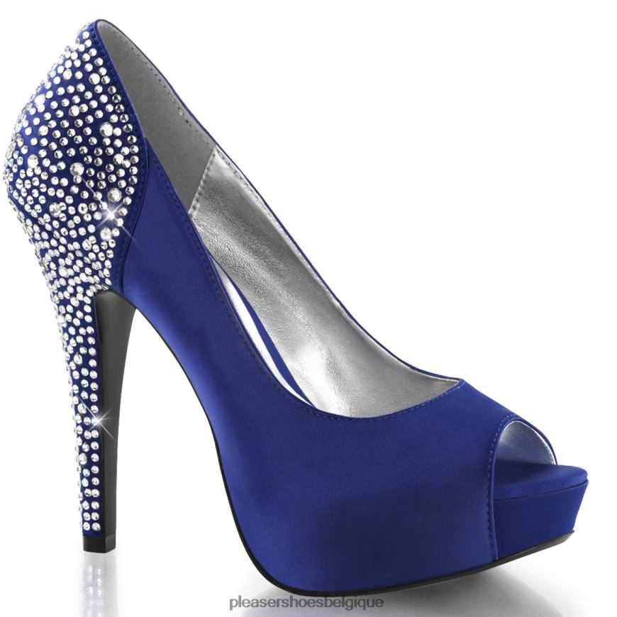 Pleaser Shoes lolita-08 62444553 bleu