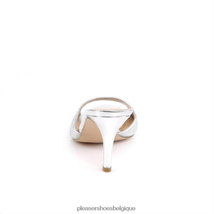 Pleaser Shoes lucy-01 62444483 argent
