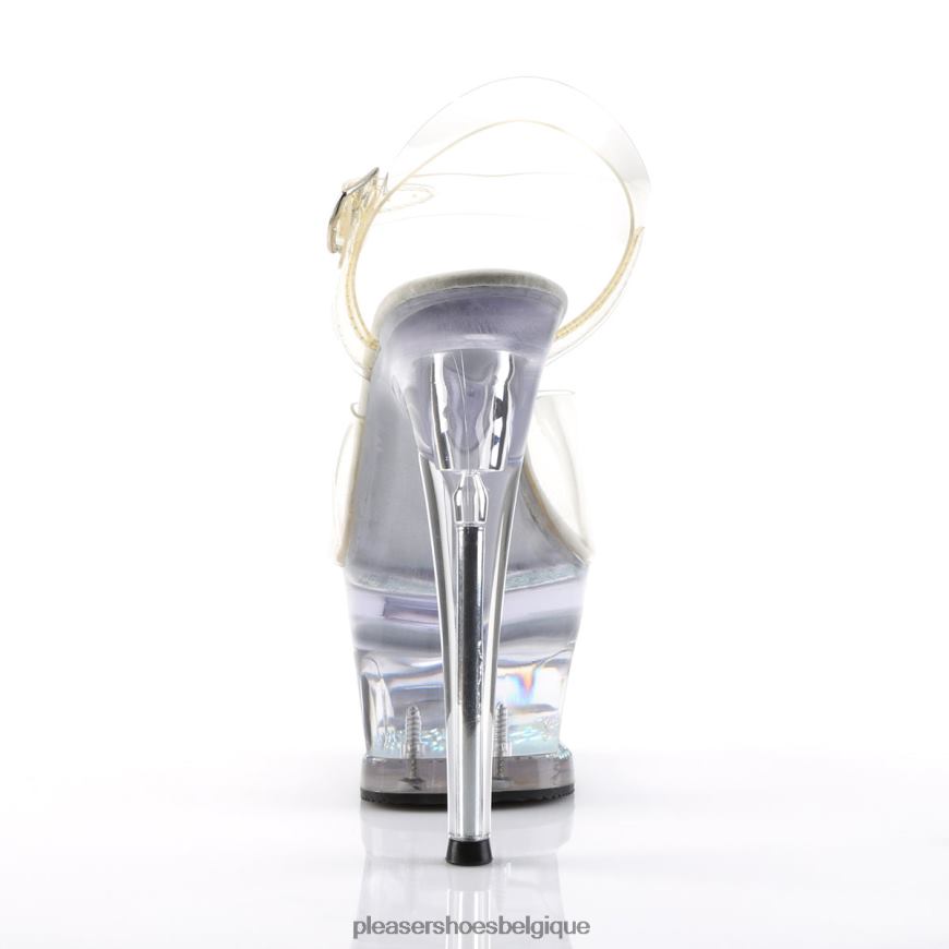 Pleaser Shoes lune-708dm 62444501 clair