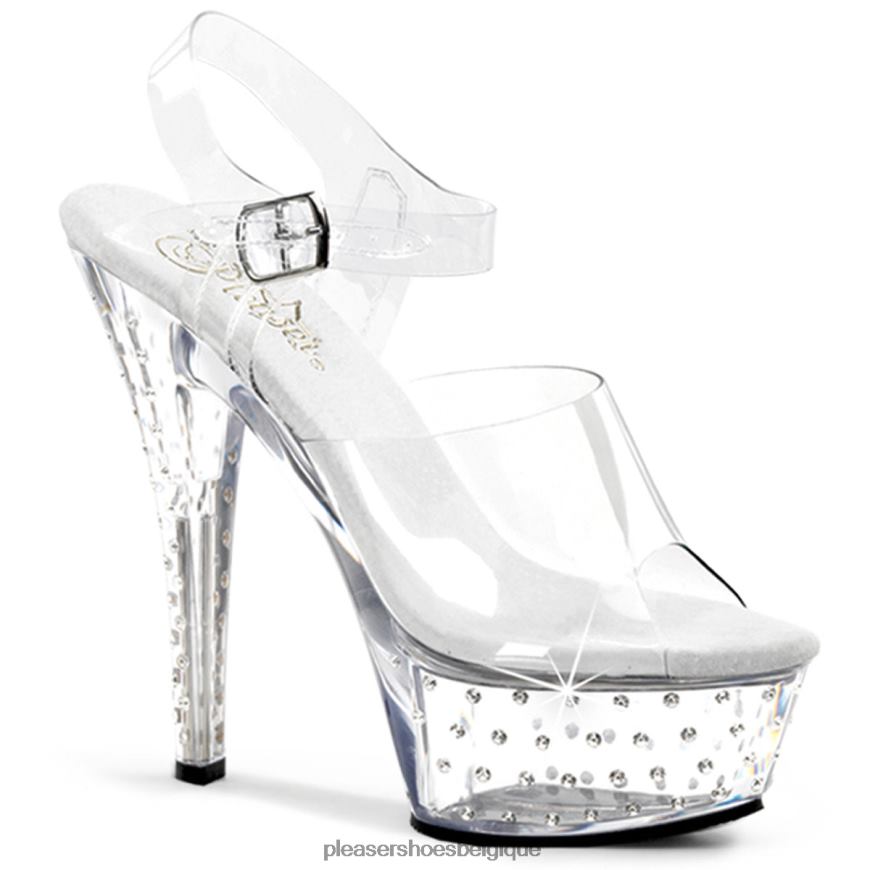 Pleaser Shoes poussière d'étoiles-608 62444524 clair
