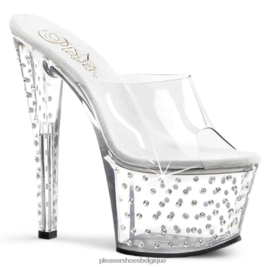 Pleaser Shoes poussière d'étoiles-701 62444328 clair