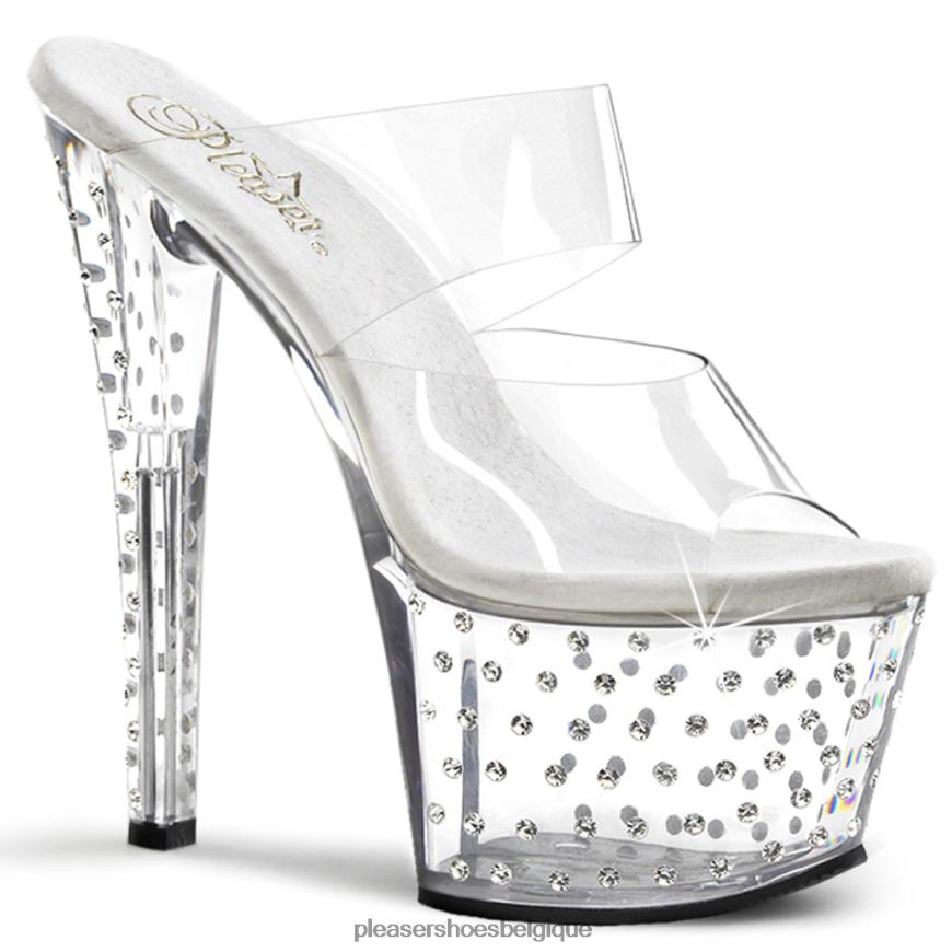 Pleaser Shoes poussière d'étoiles-702 62444324 clair