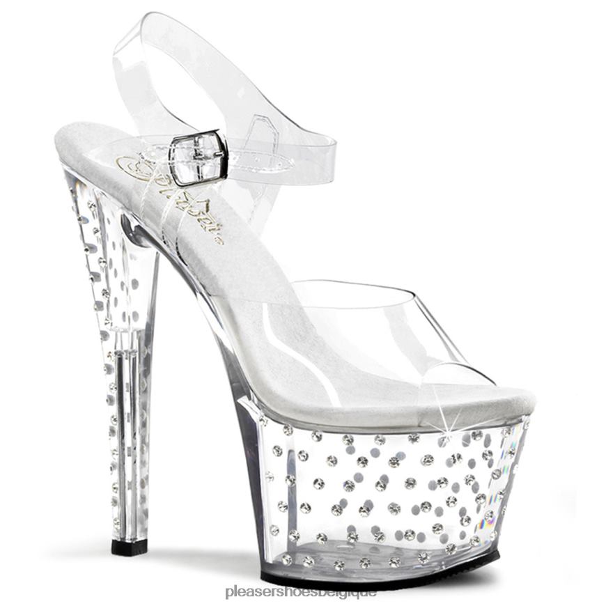Pleaser Shoes poussière d'étoiles-708 62444290 clair