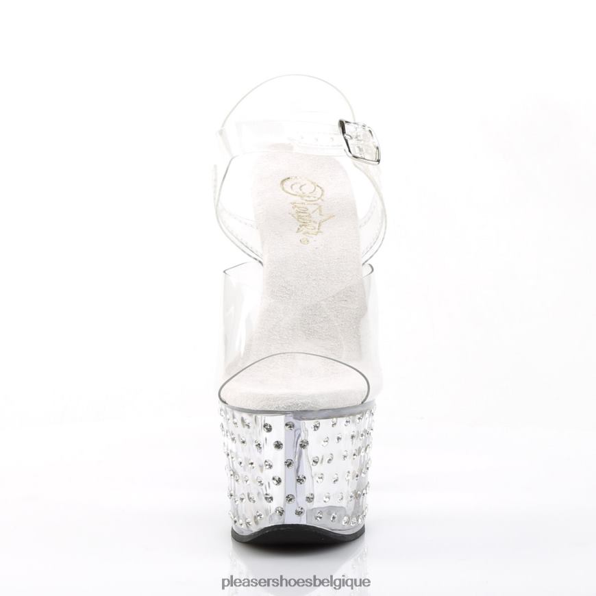 Pleaser Shoes poussière d'étoiles-708 62444290 clair