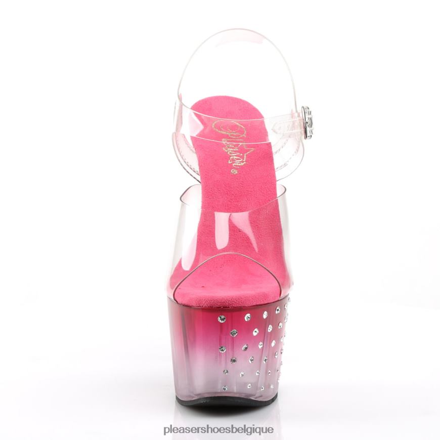 Pleaser Shoes poussière d'étoiles-708t 62444303 clair/rose