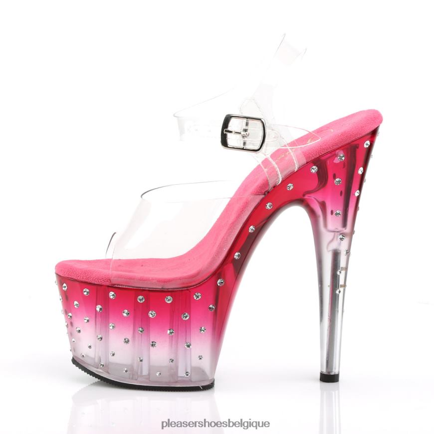 Pleaser Shoes poussière d'étoiles-708t 62444303 clair/rose