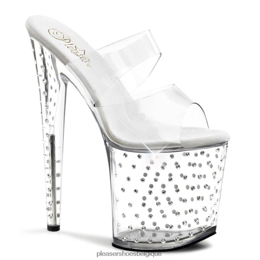 Pleaser Shoes poussière d'étoiles-802 62444529 clair