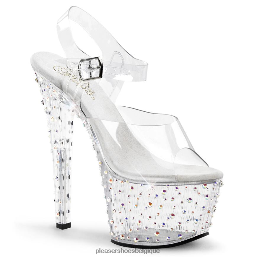 Pleaser Shoes stardance-708 62444468 clair