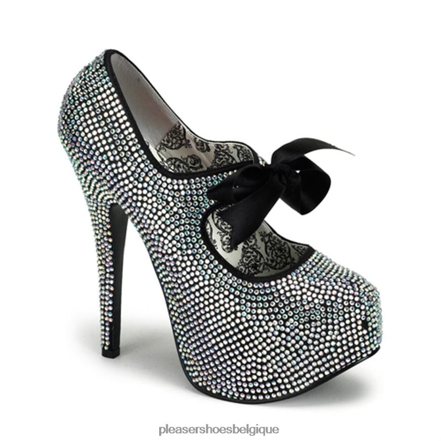 Pleaser Shoes teeze-04r 62444495 argent