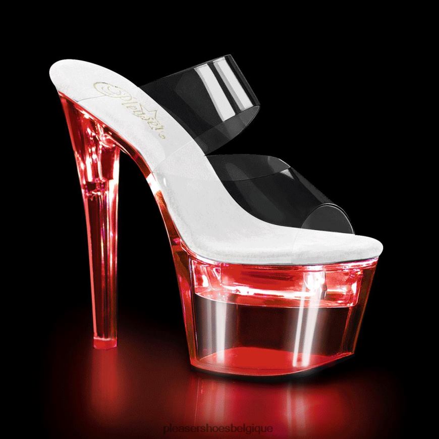 Pleaser Shoes danse éclair-702 62444221 clair