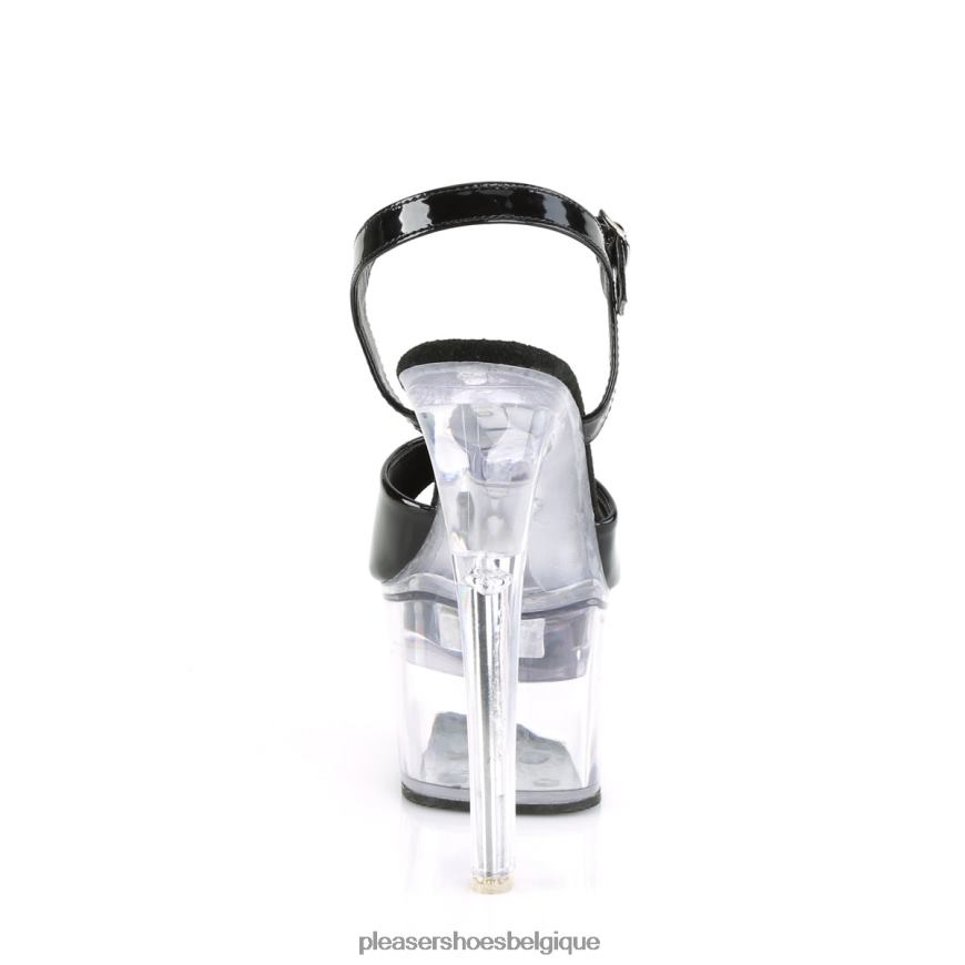 Pleaser Shoes danse éclair-709 62444193 noir/clair