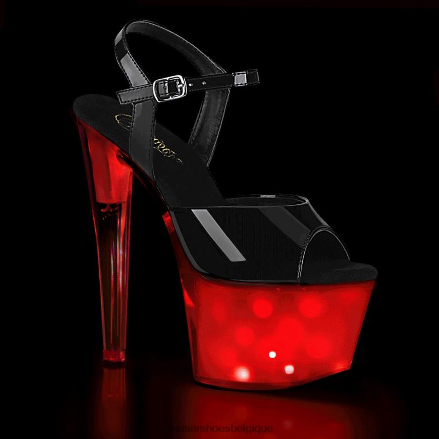 Pleaser Shoes disolite-709 62444195 noir blanc