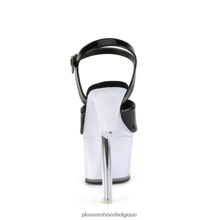 Pleaser Shoes disolite-709 62444195 noir blanc
