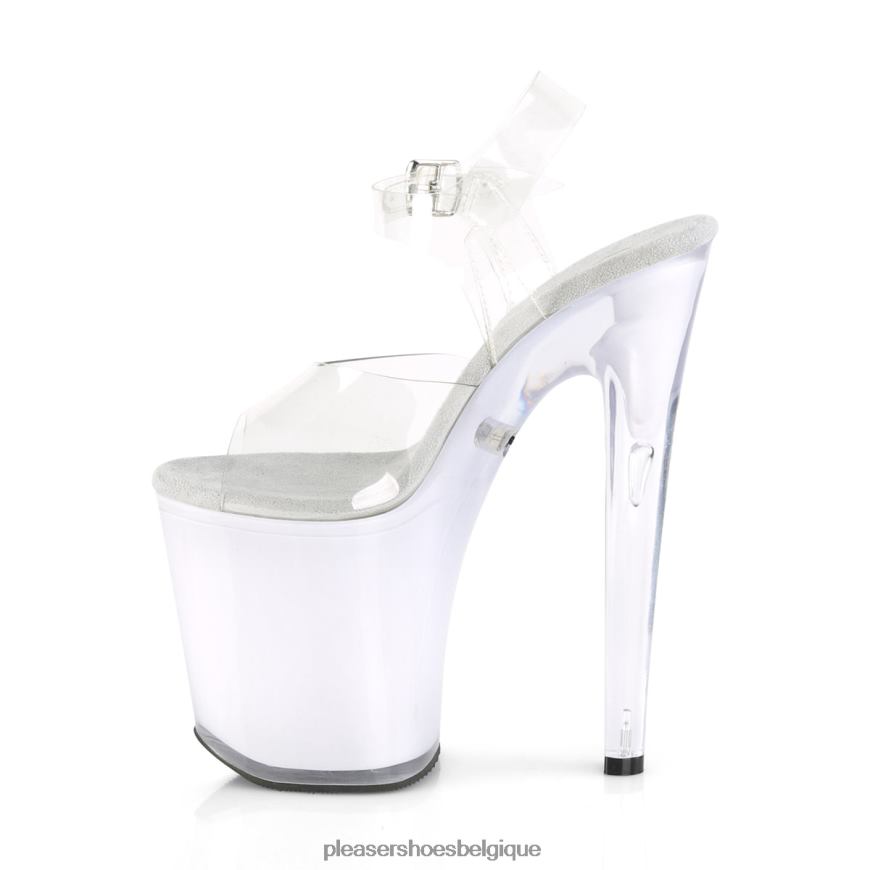 Pleaser Shoes disolite-808 62444177 blanc clair