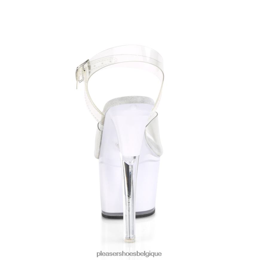 Pleaser Shoes illuminateur-708 62444192 blanc clair