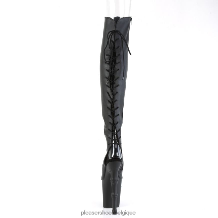 Pleaser Shoes ravissement-3019 62444207 simili cuir noir/noir