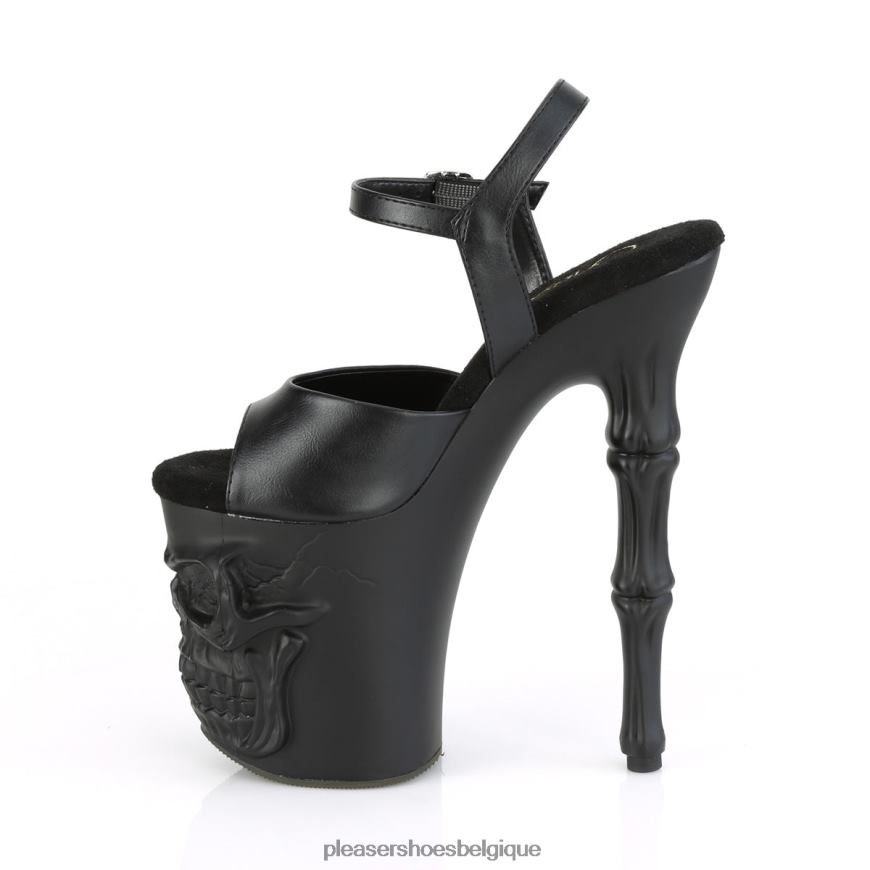 Pleaser Shoes ravissement-809 62444191 simili cuir noir/noir
